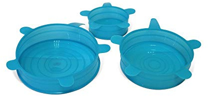 Durandal Couvercles hermétiques et extensibles en silicone Silic'o Fresh
