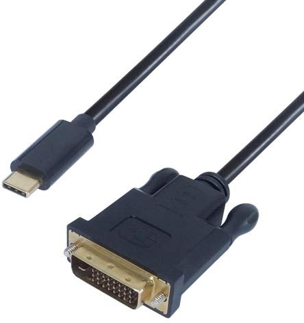 Cavo connettore USB 3.1 tipo C maschio a DVI D 24+1 maschio