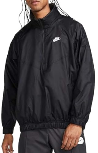 Nike Giacca Uomo Wr Anorak Jkt, Black/White, DQ4910-010, XL