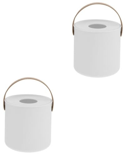 Garneck 2 STK Aufbewahrungskiste Hausschmuck Desktop-Serviette Papierhandtuchhalter geschirrtücher Taschentuchboxen für zu Hause Plastikboxen schmücken Gewebe
