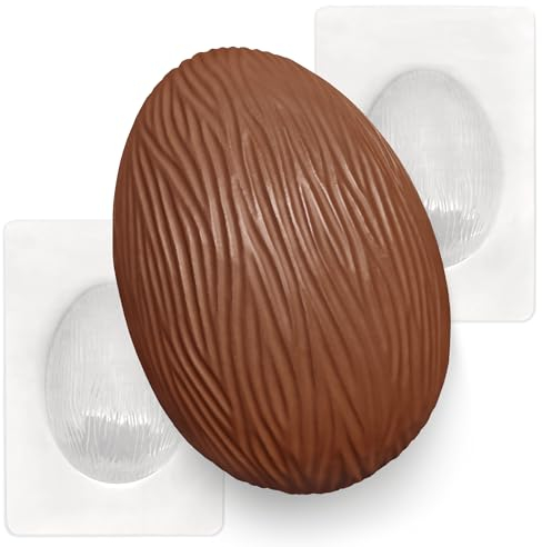 Easter Egg Chocolate Moulds - Easter Hunt Chocolates - 200g/700g - Packs of 2 or 10 Moulds (2 Moulds)