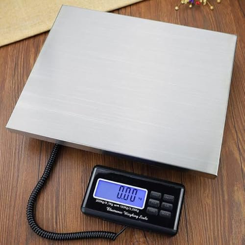 CRBUDY Digital Kitchen Weighing Scales Electronic Table Scale,Portable Industrial Scale,Express Weighing Scale,Household Stainless Steel Baking,Multifunctional Table Scale,Charg