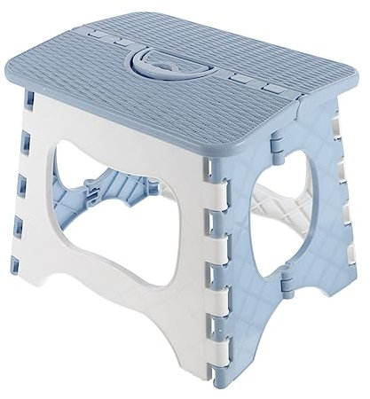 Zerodeko Portable Folding Step Stool Plastic Outdoor Fishing Stool for Camping Travel