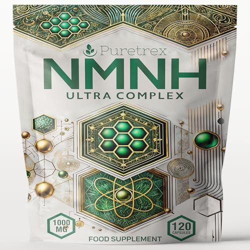 NMNH Ultra Complex, 1000mg, 120 Capsules, NMN Alternative, Advanced NAD+ Booster Plus Supplement for Healthy Ageing, Energy & Cellular Support