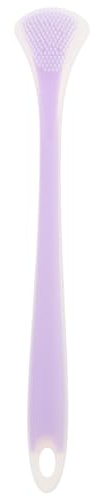 Healeved Raschietto Linguale Portatile in Silicone per Pulizia Orale Strumento per Raschiare la Lingua Contro Alito Cattivo e Residui Tossici
