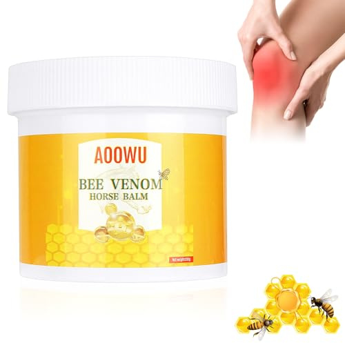 AOOWU Horse Balm, Extra Strong Warming Massage Gel, Supports Joint Pains, Back Tension and Soreness, 500ML