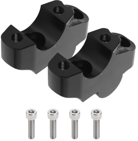 ACOLY 2 Pcs Motorcycle Handlebar Risers, CNC Handle Bar Clamp Riser 30mm Fit for Honda REBEL CM300 CM500 CM1100