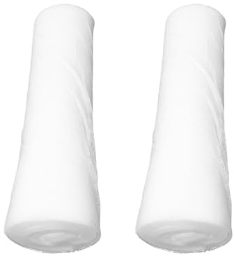 2 Rolls Range Hood Filter Paper, Oil Absorbing Kitchen Grease Extractor Vent Fabric, Cut to Size Replacement Sheets Accessories