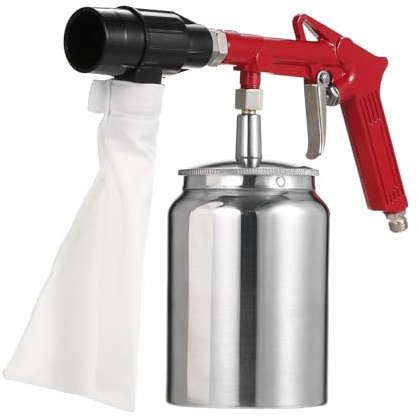 aqxreight Kit de Sable avec Buse – Sableuse Abrasive pour l'enlèvement, le Polissage et le Métal – Idéal pour les Armoires de Sablage, les Clôtures et les Jantes Automobiles
