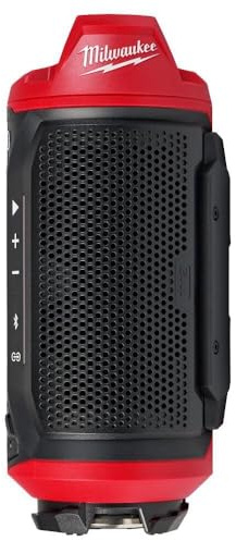 Milwaukee Elettrico - Altoparlante Bluetooth M12 da cantiere W/PACKOUT COMPATIBI