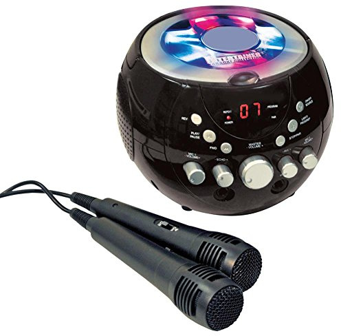 BOOMBOX KARAOKE MACHINE // BOOMBOX KARAOKE MACHINE; Plug Type:UK; Product Range:-; SVHC:No SVHC (07-Jul-2017); Colour:Black; External Depth:230m (KAR121)