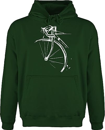 Shirtracer - Hoodie Herren Pullover Männer - Bekleidung Radsport - Fahrrad Geschenk Rennrad I Radfahren Geschenk