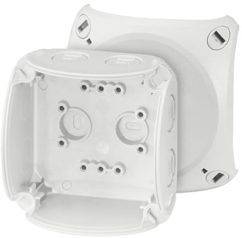 Hensel 62000041 Abzweigkasten (L x B x H) 62 x 93 x 93 mm Lichtgrau (RAL 7035) IP66, IP67, IP69 1 St.