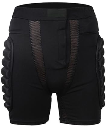 X-Institute Gepolsterte Hüft-Shorts, Hüftschutz, Polster-Shorts, Hüftschutz für Ski, Snowboard, Skateboarding