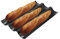 LCXCXY 1 Artikel für Baguette Backform, Schwarzbrotbacken, Kompatibel für Baguette-Backblech (38 x 24,5cm), dicke Antihaftbeschichtung, Anwendbar für Baguetteblech zum Backen für Baguetteformen