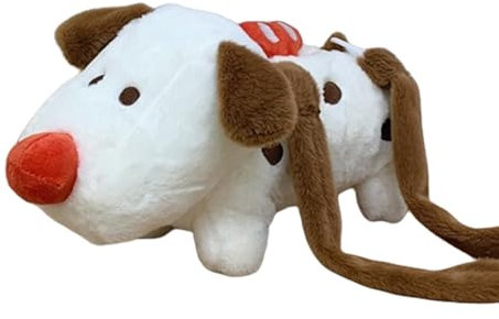 Furry Puppy Kindertasche,Plüschtasche in Hundeform - Neuartige süße Hunde-Umhängetasche in Tierform für Damen,Mädchen Freizeittasche Damen Niedliche Plüschtasche Tier Umhängetasche für Damen