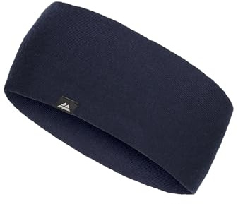 DANISH ENDURANCE Merino Stirnband, Elastisches Schweißband, 1er & 2er Pack | Merino Stirnband, Leicht & atmungsaktiv mit geruchshemmender Wirkung für Wandern, Laufen & Radfahren bei Kälte, Unisex