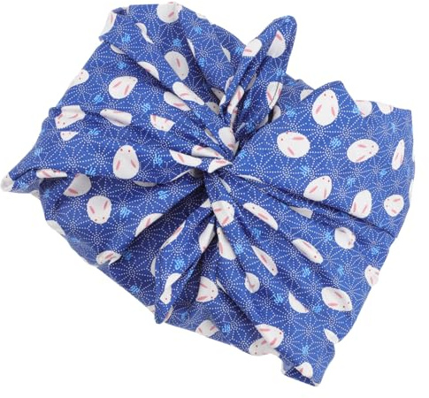 MOTHNUR Japanisches Verpackungstuch Stoffmaterial Quadratisches Multifunktionstuch für Geschenkverpackung und Haushalt 50x50cm Weich und Hautfreundlich