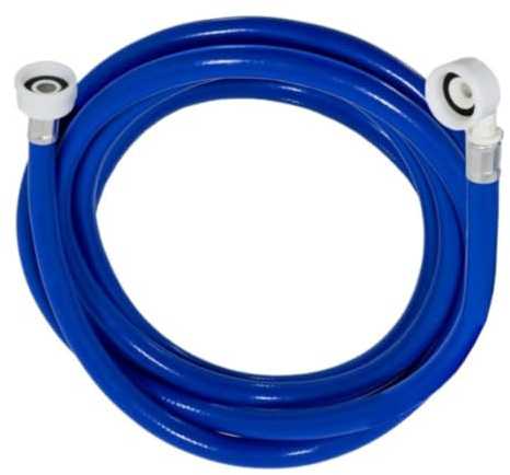 Extra Long Universal Washing Machine Dishwasher 5M Metre Blue Cold Water Fill Inlet Pipe Feed Hose