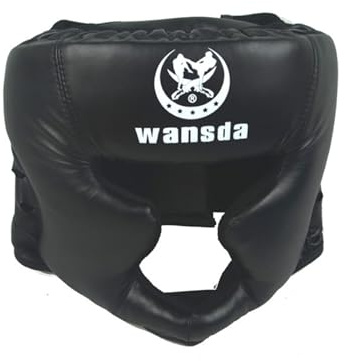 sportiva da combattimento – Protezione imbottita per combattimento, copertura completa regolabile per la testa | Prevenzione avanzata degli infortuni atletici da indossare per arti marziali