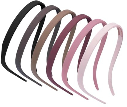 Bandeaux pour femmes à lunettes 6 Pièces Bandeau Incurvé Antidérapant | Bandeau lunettes à dents carré ondulé sans mal de tête pour hommes mère amie, fête travail lavage