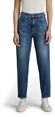 G-Star Para Mujer Jeans Janeh Ultra High Mom Ankle, Azul (faded santorini D16083-C911-C767), 25W / 32L