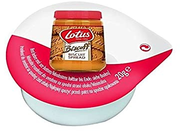 Biscoff Spread Portions | 15 x 20g Individual Pots | Irresistibly Tasty | Vegan