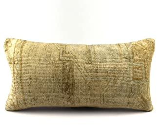 Kelim Kissen 30x60 cm Kissenbezüge Türkisch Handgewebt Kelim Kissenhülle Dekokissen Sofakissen Zierkissen Kelim Teppiche Kissenbezüge code 4919