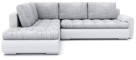 Ecksofa Tokio V mit Schlaffunktion! Best Schlafsofa. Eckcouch mit Bettkasten. Couch Wohnzimmer Polstermöbel. Möbel (LAWA 09 + Soft 17 Links), 200x75x230