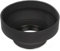 Parasol de goma 3 en 1 plegable de goma de 3 fases para objetivo de 55 mm. Compatible con Canon compatible con Nikon