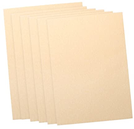 MAGICLULU Vintage A4 Parchment Paper 90gsm 50 Sheets Double-Sided Old Letter Writing Paper for Certificates Invitations and Diplomas