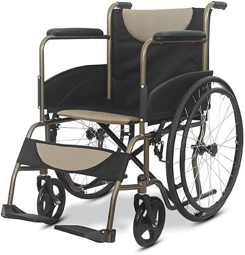 silla de ruedas Silla de ruedas de desplazamiento, transporte portátil, cómoda silla de ruedas móvil para exteriores, máquina de desplazamiento, plegable, ligera silla ruedas