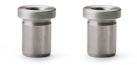 Ganter Normelemente | Bohrbuchsen, Positionierbuchsen mit Bund | 2 Stück | DIN 172-B10-12-A | Durchmesser B10 | Stahl