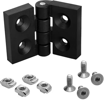 KLAK 30 - Scharnier Standard Nut 8 für 30-er inkl. Verschraubung - 4 Stück