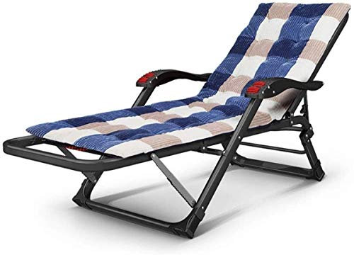 Klassische Lounge-Stühle, klappbarer Zero-Gravity-Lounge-Sessel, Lounge-Sessel mit Baumwollkissen, Liegestuhl für Strand, Terrasse, Garten, Camping, Outdoor, Zuhause, tragbarer Lounge-Sessel