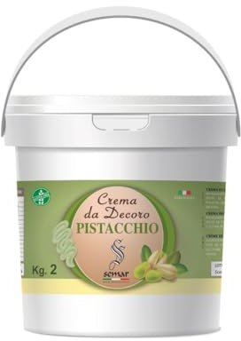 SEMAR® | Crema spalmabile al Pistacchio - MADE IN ITALY - da 1KG ideale per privati ed uso commerciale -GlutenFree (PISTACCHIO)