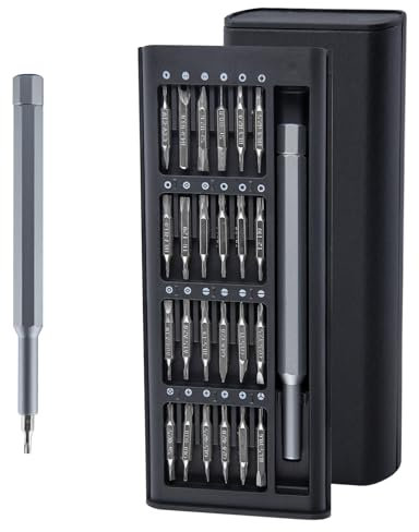 GOLD DEER 48 in 1 Precision Screwdriver Set Small Magnetic Screwdriver Repair Tool Kit Screwdriver Set Professional Magnetic Mini Repair Tool Kit for Phone Computer Laptop Eyeglass Electronic