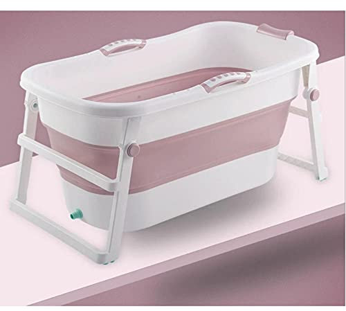 ISCBAFYX Bañera Plegable Grande para Adultos, Ducha de baño para Adultos, 107cm, bañera Plegable, bañera de Sauna Independiente