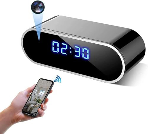 Sveglia 4K Full UHD WiFi Telecamera spia rossa Videocamera Mini DV Videoregistratore portatile Supporto Android iPhone App Vista Telecomando 140 Angolo di visione notturna Rilevamento del movimento