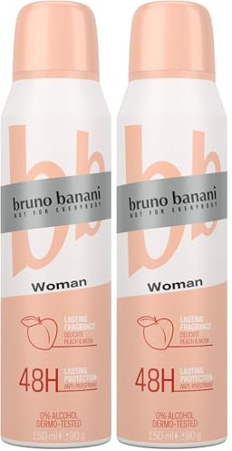 bruno banani Antitranspirant Woman 150ml (Packung mit 2)