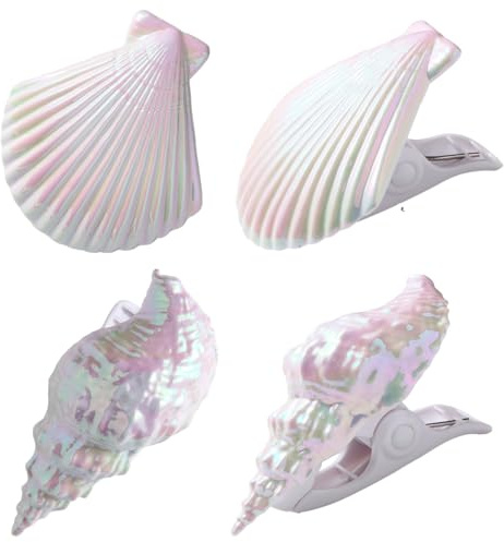 Pince Serviette Plage, 4 Pcs Pinces pour Chaise Longue, Pinces Serviette Plage Transat, Grosse Pince à Linge pour Serviette de Toilettes, Draps de Bain, Couverture, Vêtements