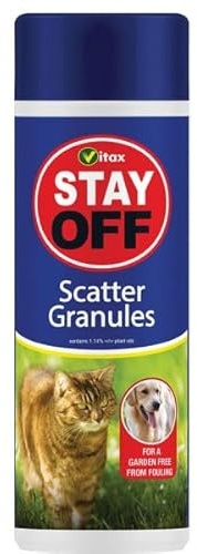 Stay Off Granules 600g Fox & Cat Repellent – Powerful Outdoor Animal Deterrent for Gardens, Lawns & Bins – Pet & Child Safe – Long-Lasting, Weather-Resistant Wildlife Control