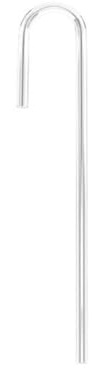 Aquarium-Rohrbogen U-förmiger Luftschlauch aus Acryl for Aquarien, transparenter Anschluss, Länge 20–35 cm, for(20cm)