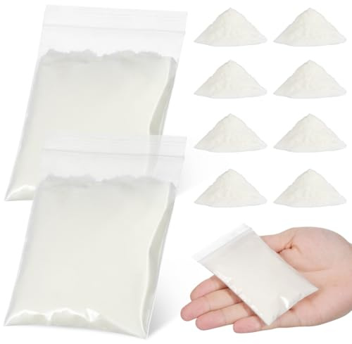 Baluue Cemento para Ladrillos Miniatura Adhesivo de Maquetas y Construcción | Mortero a base de almidón en 20 bolsas, pasta de fijación para casas de mini casas, modelismo y manualidades DIY