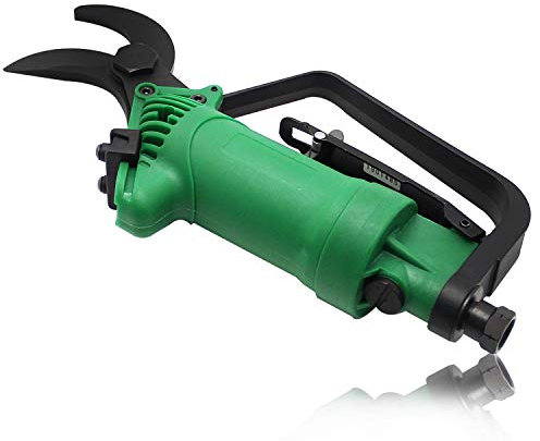 NEWTRY Tijera de Poda Neumática Podadera de Aire de Capacidad de Corte: φ0-φ20mm de Cuchilla de Acero de Tungsteno con Control Deslizante de Protección de Seguridad
