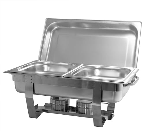 Chafing Dish Speisenwärmer Warmhaltebehälter Edelstahl 1/2 extra tief 100mm