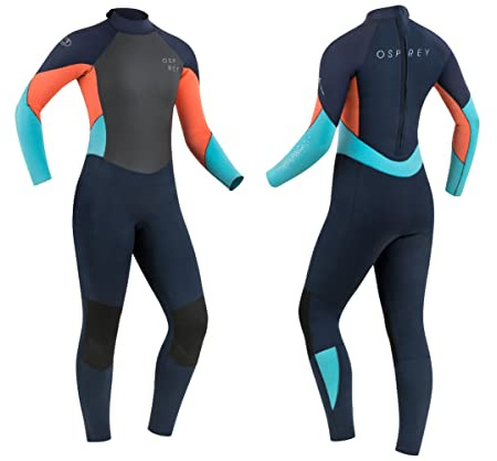 Osprey Damen Neoprenanzug für den Winter, volle Länge, 5 mm, Neopren, Surfen, Tauchen, Zero