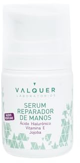 Valquer Laboratorios Hand Repair Serum Acide Hyaluronique Mains Hydratantes, Hydratantes et Réparatrices, Mains Sèches et Irritées, Mains Hydratantes, Vegan, 50 Ml