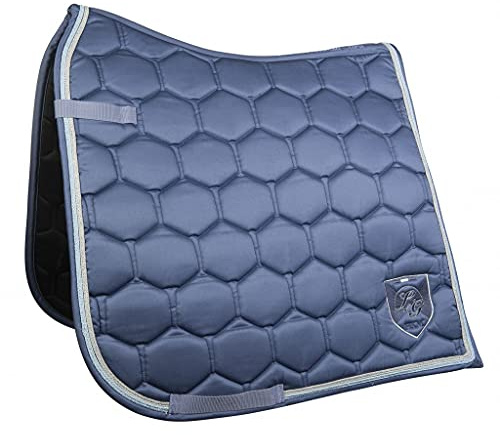 HKM Sole Mio Sole Mio Sattelunterlagen 6300 Mittelblau Pony Dressur
