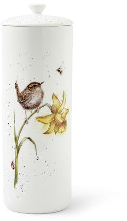 Wrendale Designs 31cm Lidded Storage Jar Tall (Wren)